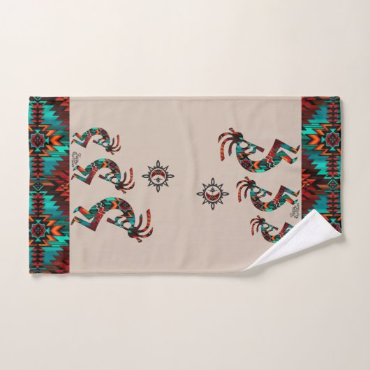 Southwest KokopelliTowel Bath Towel Set Bad Handdoek (Handdoek)