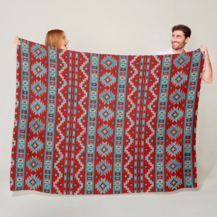 Southwest Mesas Blanket Fleece Deken