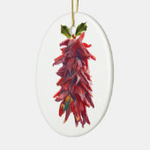 Southwest Mistletoe Keramisch Ornament (Links)