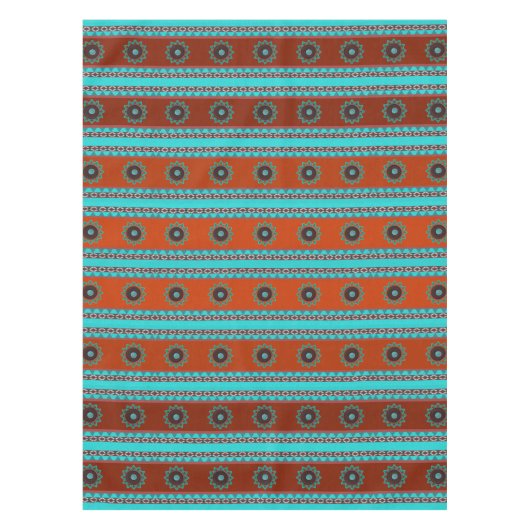 Southwest Motif Cotton Tablecloth Tafelkleed (Voorkant)