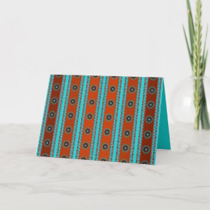 Southwest Motif Custom Wenskaart Kaart