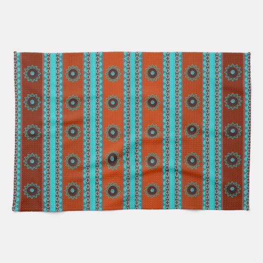 Southwest Motif Kitchen Towel Theedoek (Horizontaal)