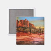 Southwest Mountain Magnet (Voorkant / Achterkant)