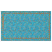 Southwest Mountain Peaks Turquoise geometrisch gro Tafelkleed (Voorkant (Horizontaal))