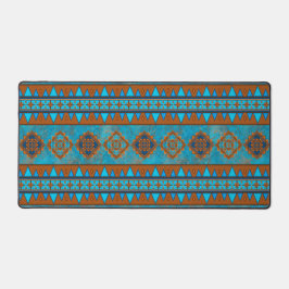 Southwest Mountain Peaks Turquoise geometrisch mot Bureaumat