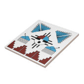 Southwest Native American Art Tegeltje (Zijkant)