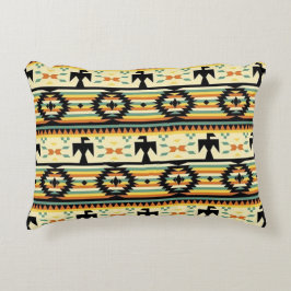 Southwest Native American Bird Pattern Decoratief Kussen