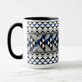 Southwest Native American Rain and Sun Design Mok (Links)