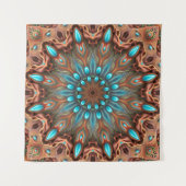 Southwest Native Motief Tapestry Wandkleed (Voorkant)