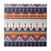 Southwest Native Pattern Tegeltje (Voorkant)