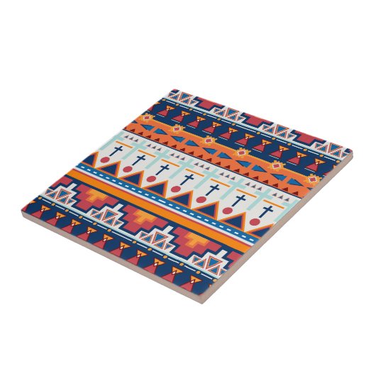 Southwest Native Pattern Tegeltje (Zijkant)