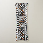 Southwest Native Sun en Rain Lichaamskussen (Achterkant (Verticaal))