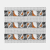 Southwest Native Sunrise Fleece Deken (Voorkant (Horizontaal))