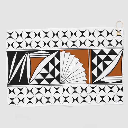 Southwest Native Sunrise Golfhanddoek (Horizontaal)