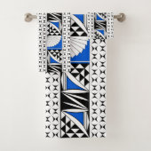 Southwest Native Sunrise in Blue Bad Handdoek (Insitu)