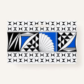 Southwest Native Sunrise in Blue Badge (Achterkant)