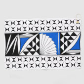 Southwest Native Sunrise in Blue Golfhanddoek (Horizontaal)