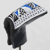 Southwest Native Sunrise in Blue Golfheadcover (3/4 voorkant)