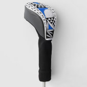 Southwest Native Sunrise in Blue Golfheadcover (Schuin)