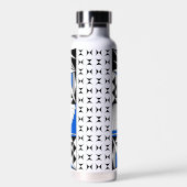 Southwest Native Sunrise in Blue Waterfles (Rechts)