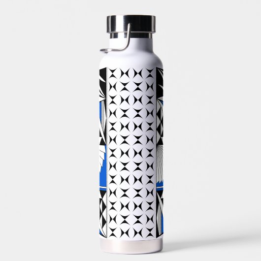 Southwest Native Sunrise in Blue Waterfles (Rechts)