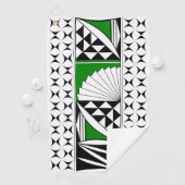 Southwest Native Sunrise in Green Golfhanddoek (Insitu)