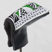 Southwest Native Sunrise in Green Golfheadcover (3/4 voorkant)