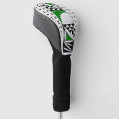 Southwest Native Sunrise in Green Golfheadcover (Schuin)