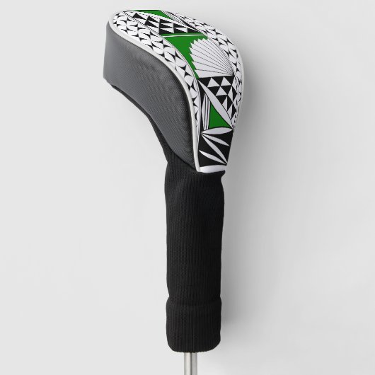 Southwest Native Sunrise in Green Golfheadcover (Schuin)