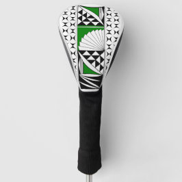 Southwest Native Sunrise in Green Golfheadcover