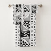 Southwest Native Sunrise in Grey Bad Handdoek (Insitu)