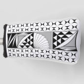 Southwest Native Sunrise in Grey Golfheadcover (Voorkant)