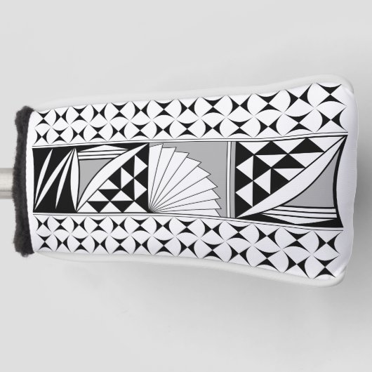 Southwest Native Sunrise in Grey Golfheadcover (Voorkant)