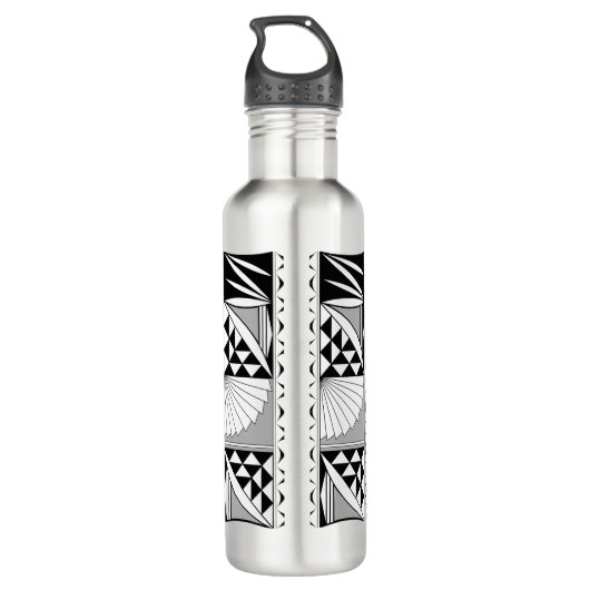 Southwest Native Sunrise in Grey Waterfles (Achterkant)