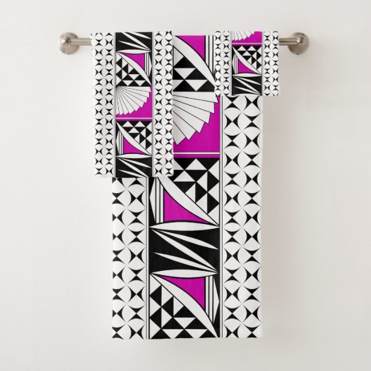 Southwest Native Sunrise in Pink Bad Handdoek (Insitu)