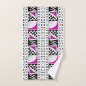 Southwest Native Sunrise in Pink Bad Handdoek (Handdoek)