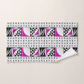 Southwest Native Sunrise in Pink Bad Handdoek (Handdoek)