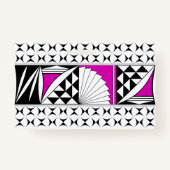 Southwest Native Sunrise in Pink Badge (Achterkant)