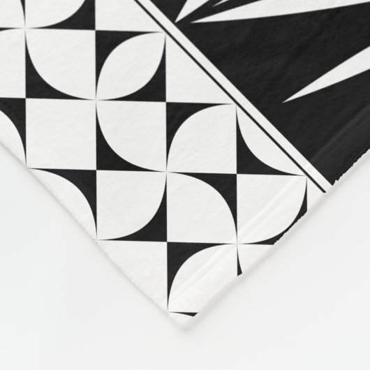 Southwest Native Sunrise in Pink Fleece Deken (Hoek)