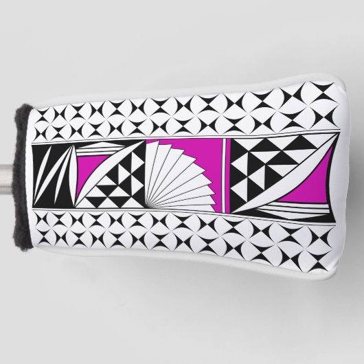 Southwest Native Sunrise in Pink Golfheadcover (Voorkant)