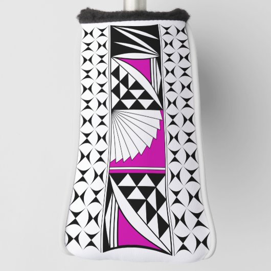 Southwest Native Sunrise in Pink Golfheadcover (Draai 90)