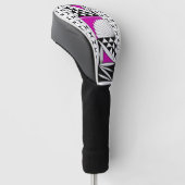 Southwest Native Sunrise in Pink Golfheadcover (Schuin)