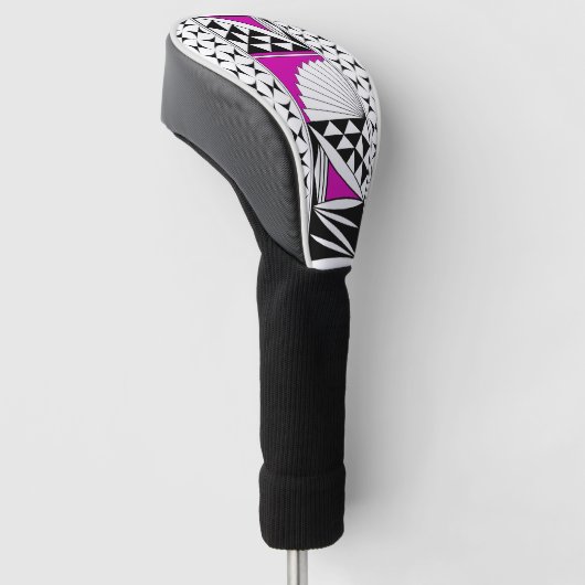 Southwest Native Sunrise in Pink Golfheadcover (Schuin)