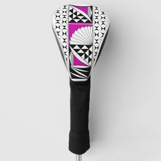 Southwest Native Sunrise in Pink Golfheadcover (Voorkant)