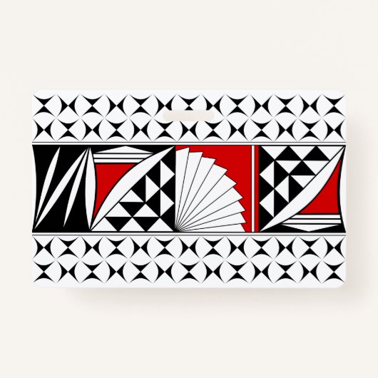 Southwest Native Sunrise in Red Badge (Voorkant)