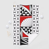 Southwest Native Sunrise in Red Golfhanddoek (Insitu)