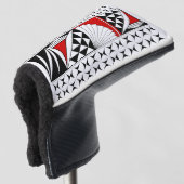 Southwest Native Sunrise in Red Golfheadcover (3/4 voorkant)