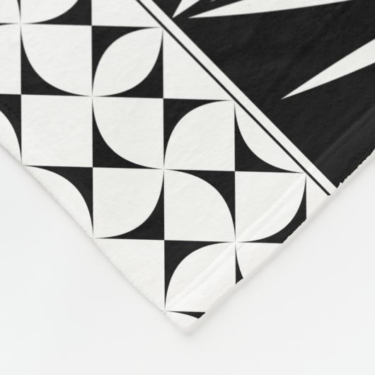 Southwest Native Sunrise in Turquoise Fleece Deken (Hoek)