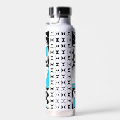 Southwest Native Sunrise in Turquoise Waterfles (Rechts)