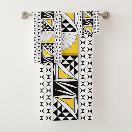 Southwest Native Sunrise in Yellow Bad Handdoek (Insitu)